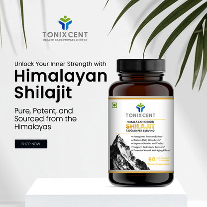 TONIXCENT Shilajit Extract Capsules