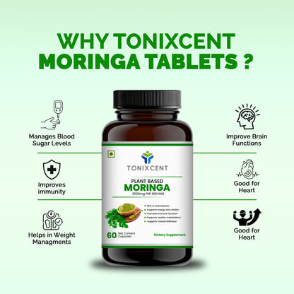 TONIXCENT Moringa Tablets