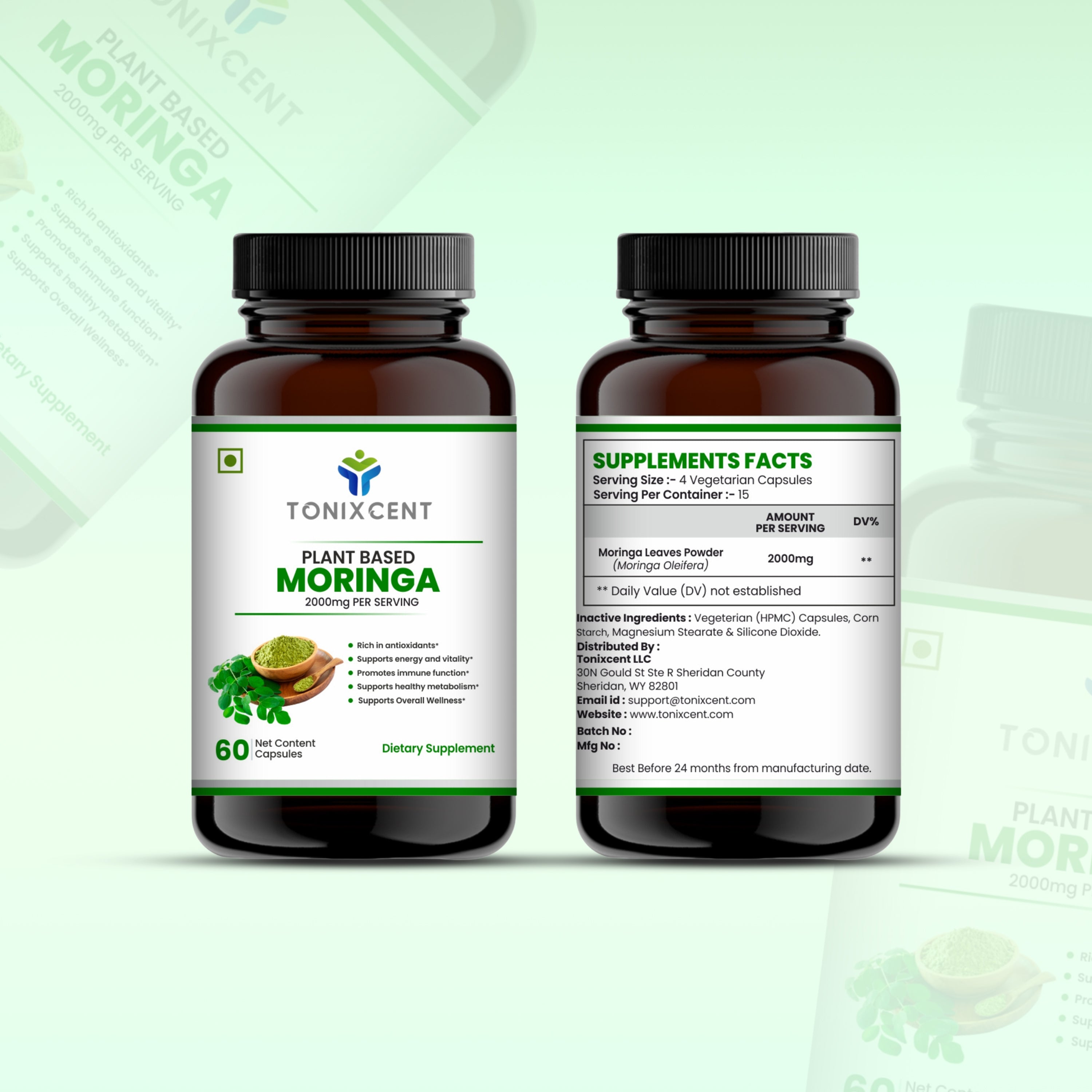 TONIXCENT Moringa Tablets