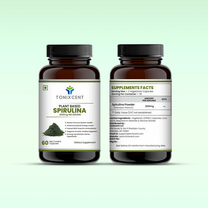 TONIXCENT Spirulina Tablets