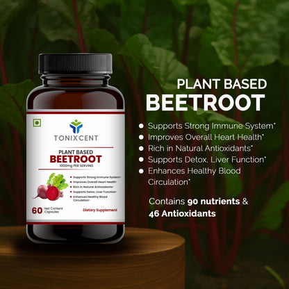 TONIXCENT Beetroot Capsules