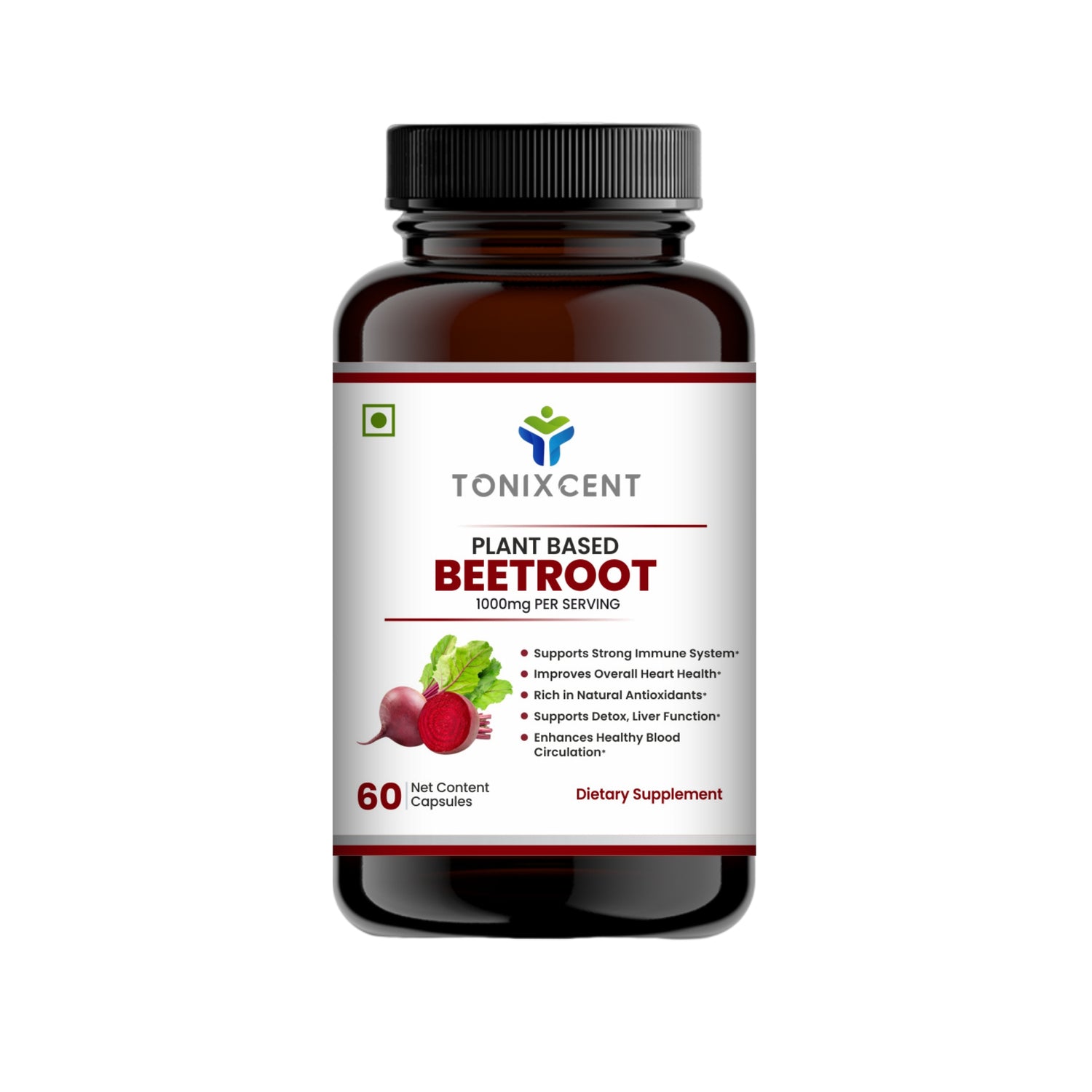 TONIXCENT Beetroot Capsules