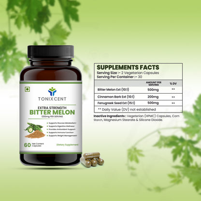 TONIXCENT Bitter Melon Capsules