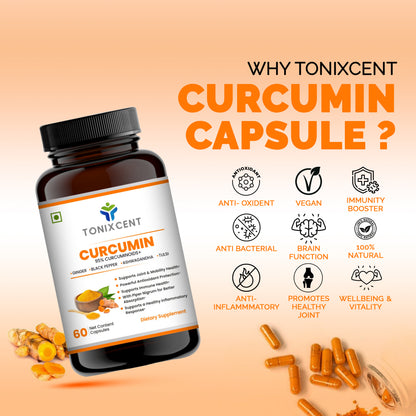 TONIXCENT Curcumin Capsules