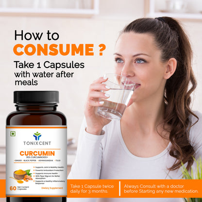 TONIXCENT Curcumin Capsules