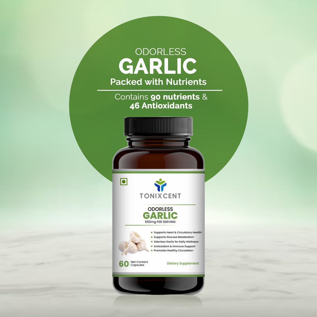 TONIXCENT Garlic Extract Capsules