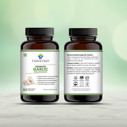 TONIXCENT Garlic Extract Capsules