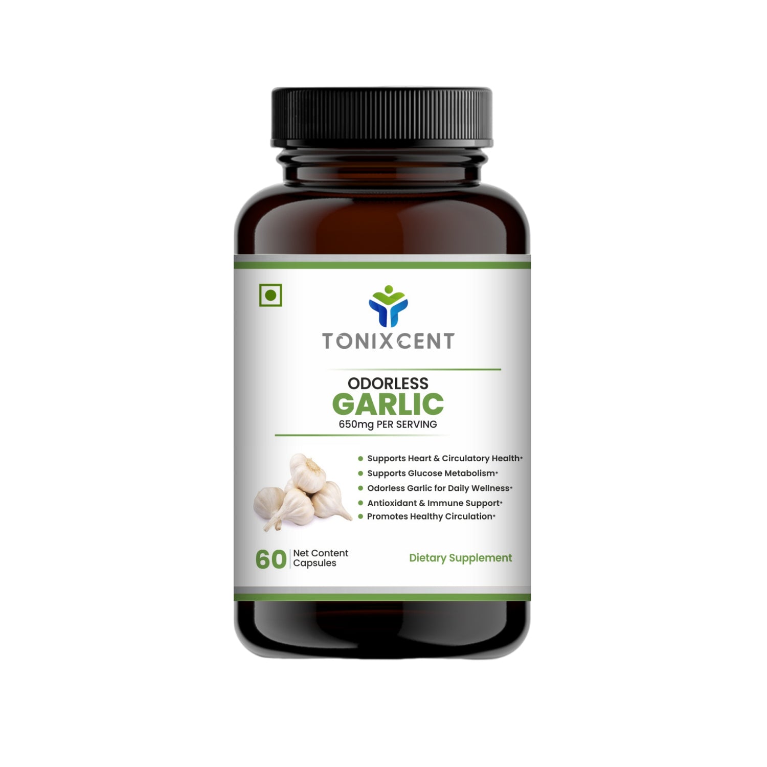 TONIXCENT Garlic Extract Capsules