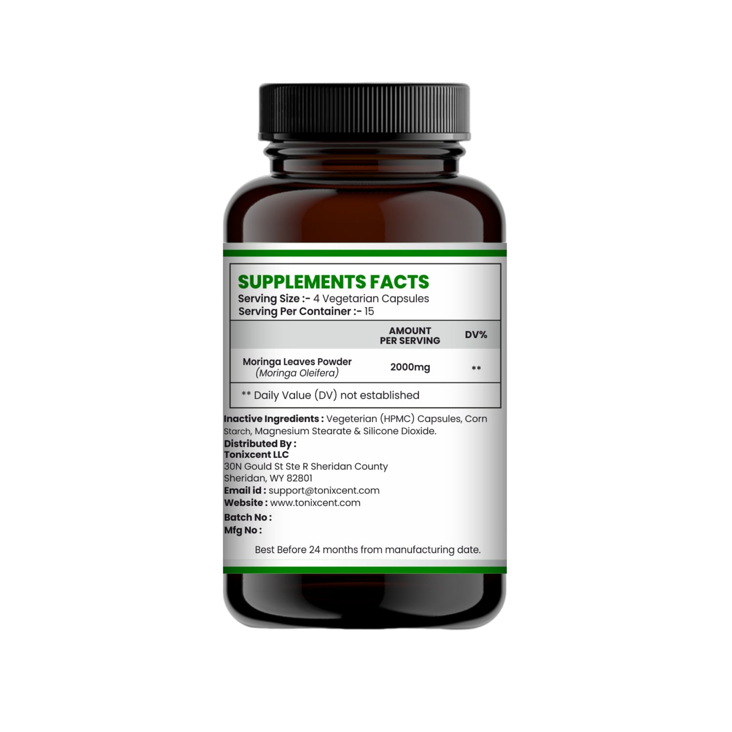 TONIXCENT Moringa Tablets