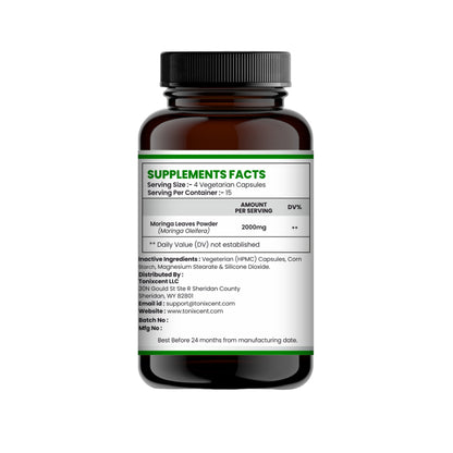 TONIXCENT Moringa Tablets